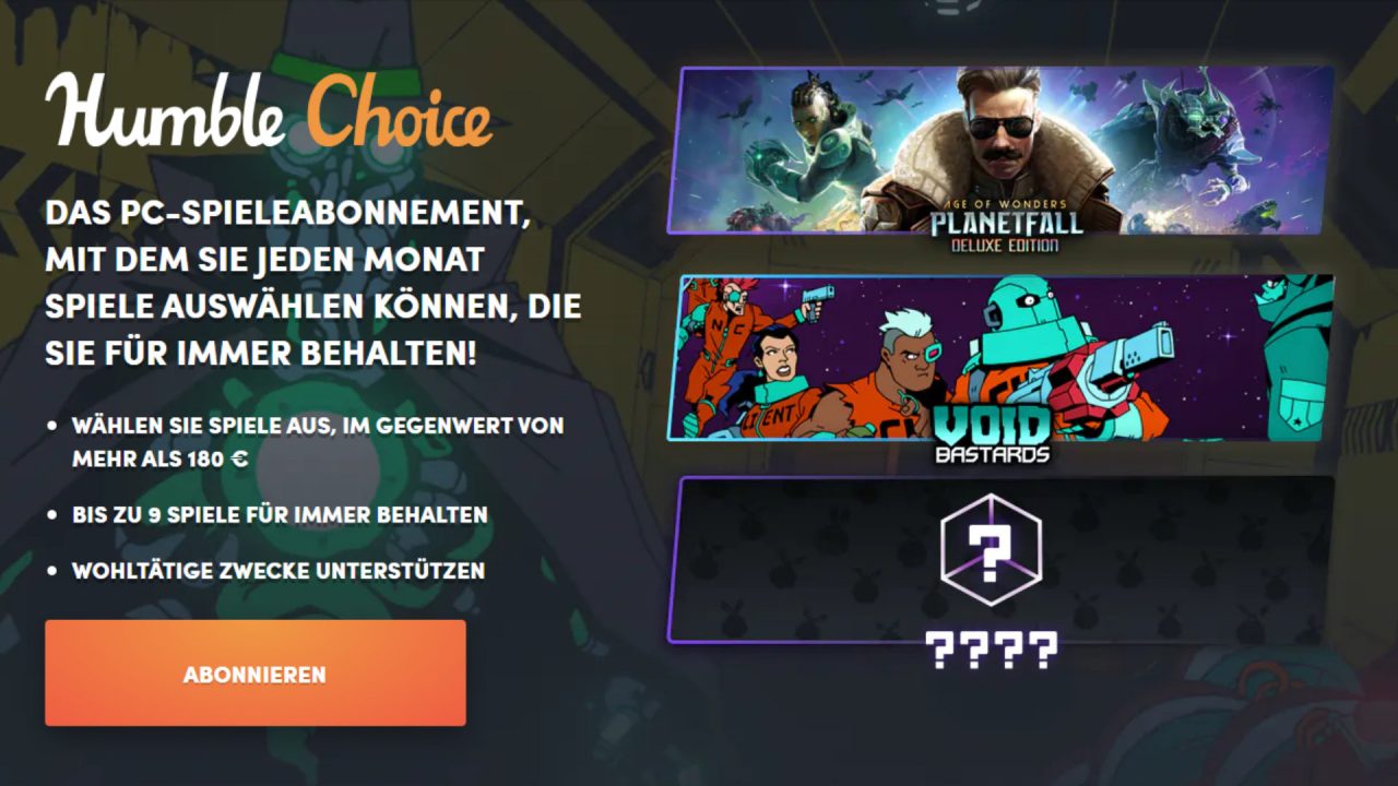 Humble Bundle – Choice Juli 2020 | rushBfast - gamers lifestyle