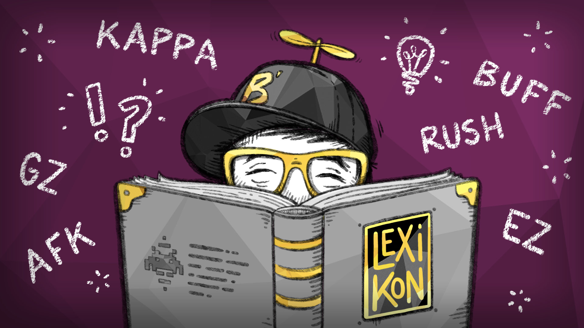 rushBfast gamers lifestyle, Nerdlexikon, René Weinberg (illustration: oasentier)