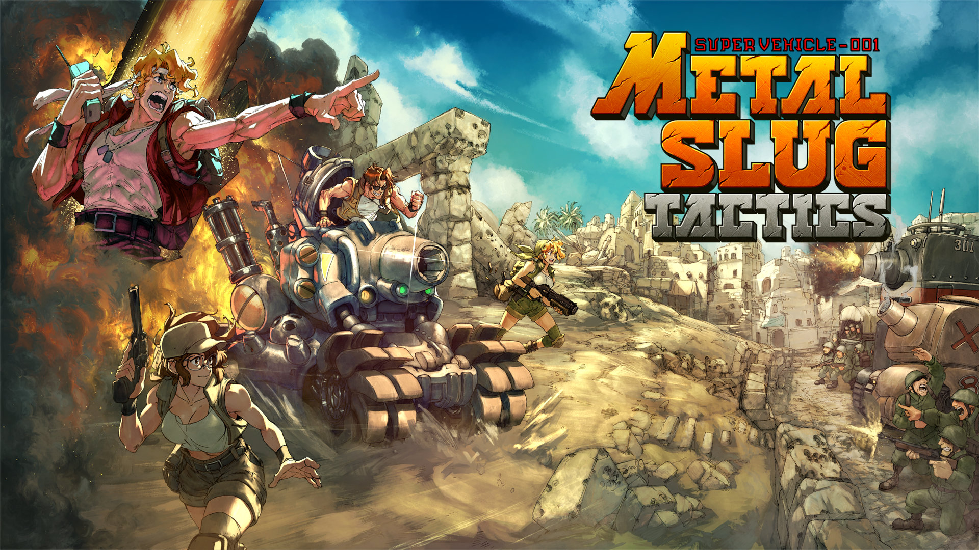 Quelle: Dotemu - Offizielles Artwork zu METAL SLUG Tactics.