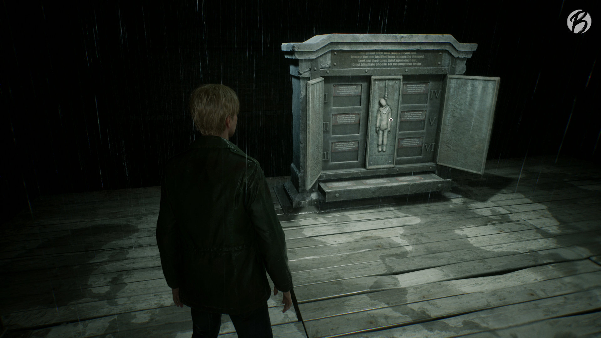 Silent Hill 2 - Setzt bei diesem Puzzle die Beschreibungen der Angeklagten wieder richtig zusammen.